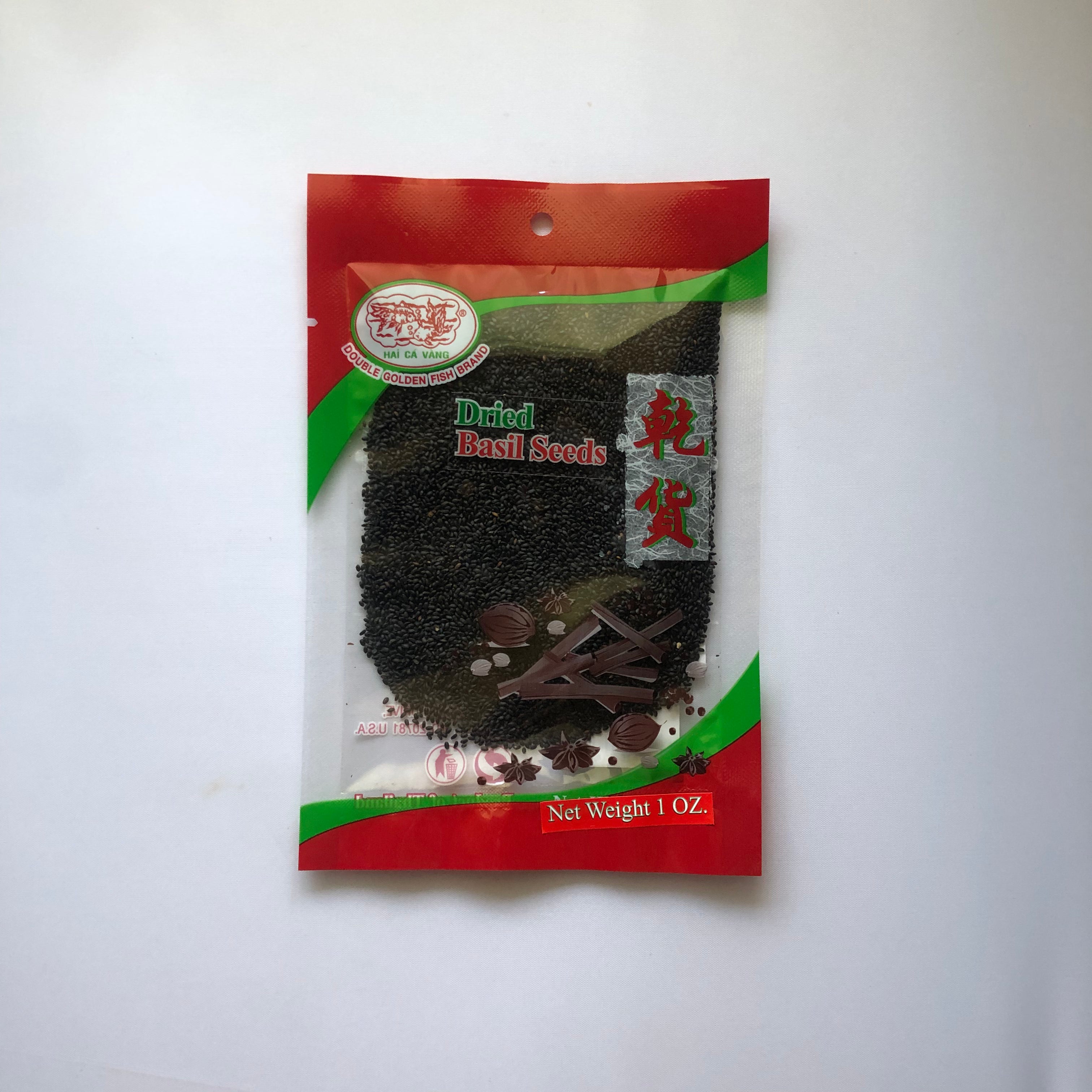 Dried Basil Seeds Myanmar Food USA